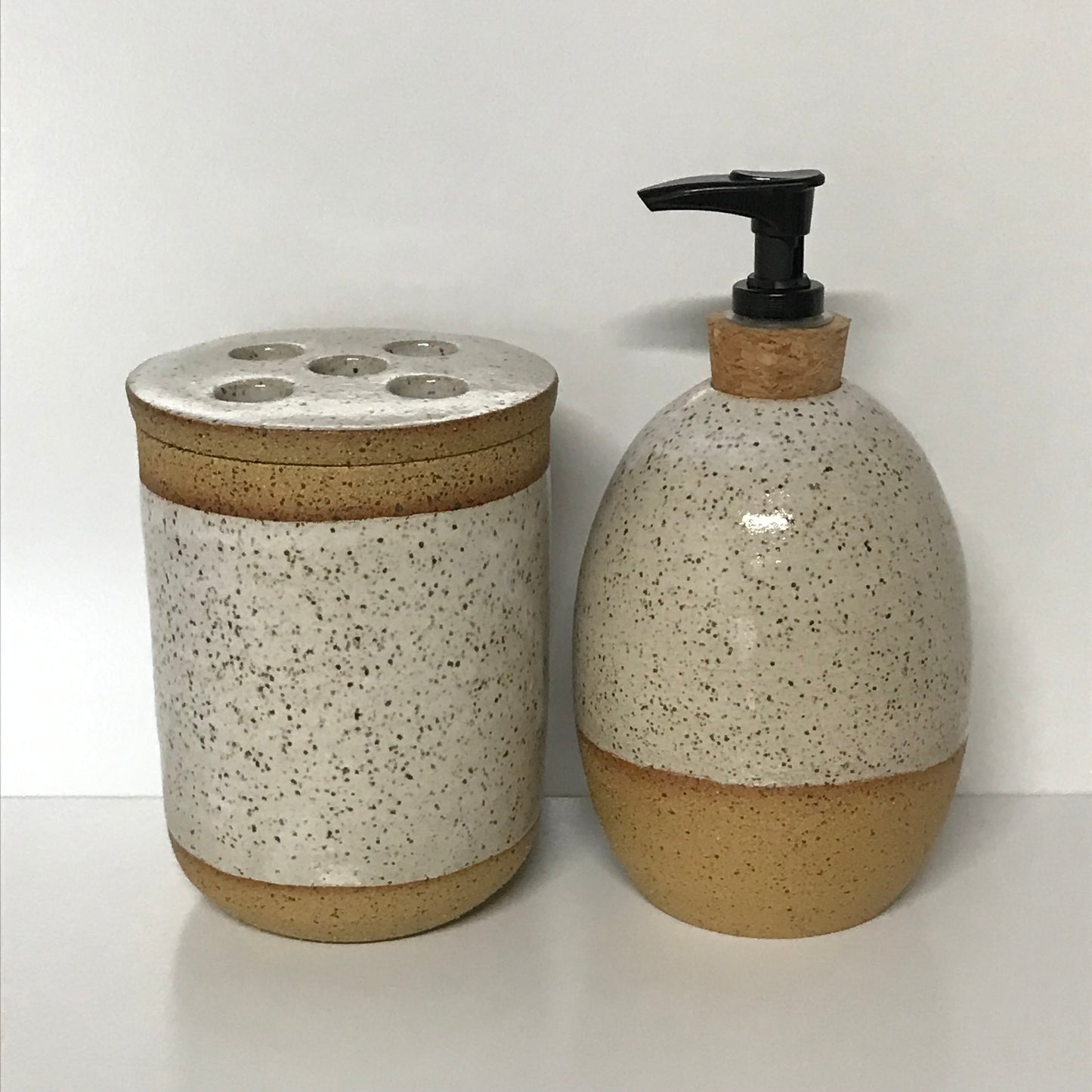 Toothbrush Holder and Soap Dispenser