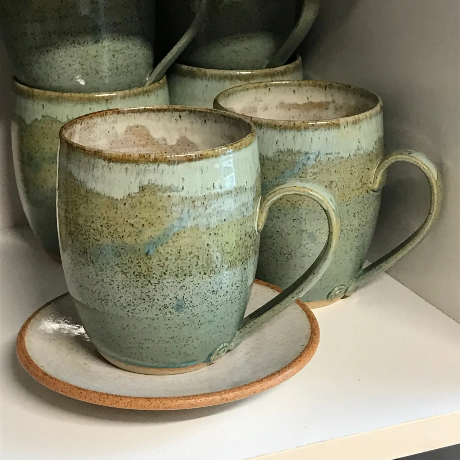 Handmade pottery from the Midfire Pottery Studio shop