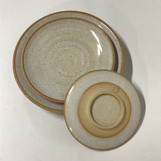 Lotus Footed Plates